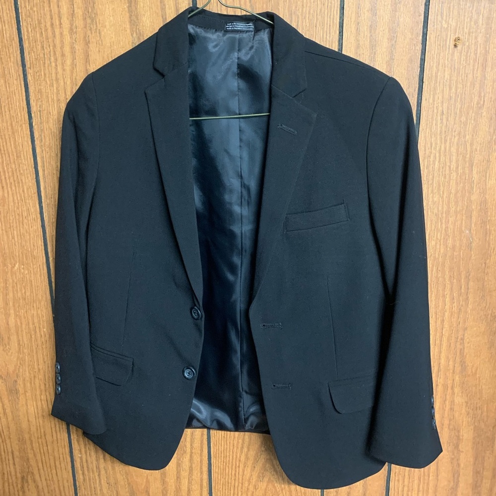 Boys Calvin Klein 3-piece Black suit Size 10/12